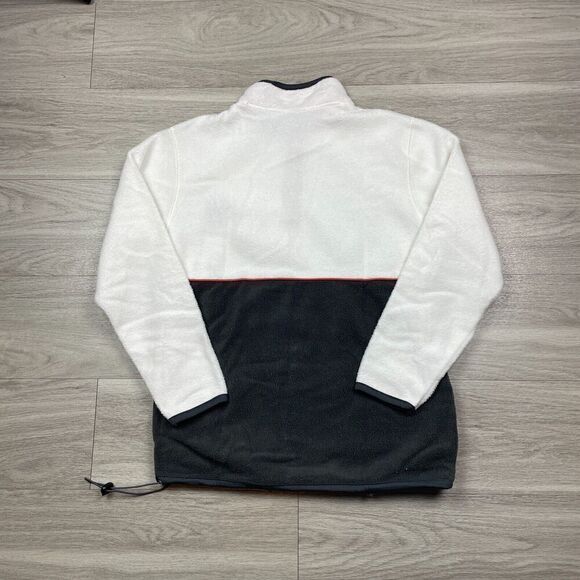 Vintage Mickey Mouse jacket Mens Small White 90s Fleece Cartoon - Picture 6 of 10